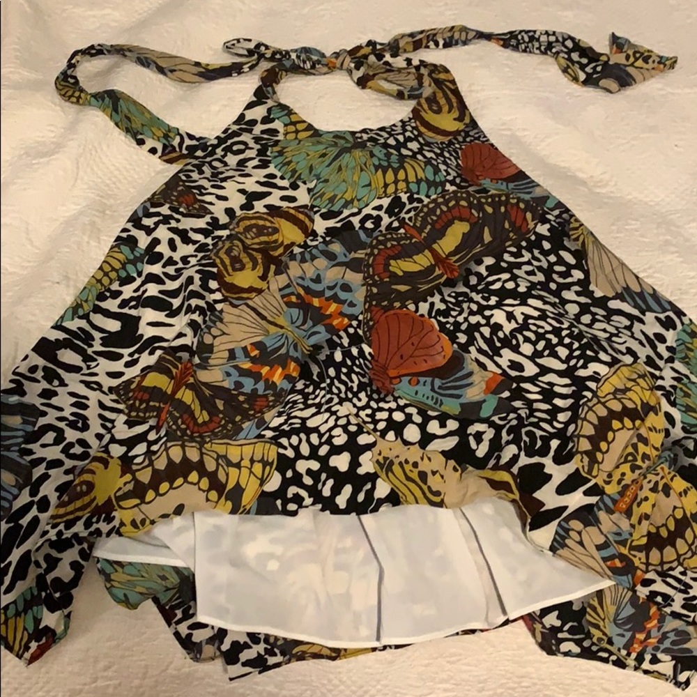 Alice and olivia halter top